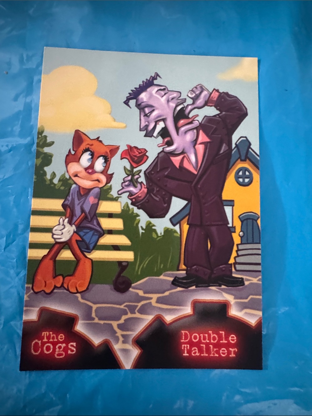 Disney Toontown Online "Double Talker" Series 3 trading card